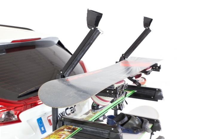 TowCar Aneto SKI u. Snowboard Heckträger für d. Anhängerkupplung